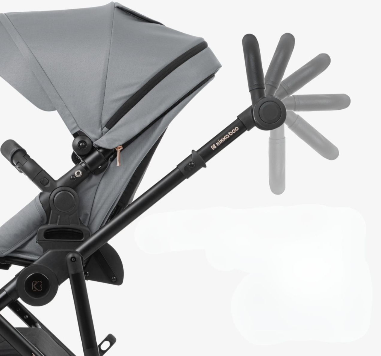 Kikka Boo Thea Kolica za bebe I-Prime I-Size 3u1 sa tvrdom korpom