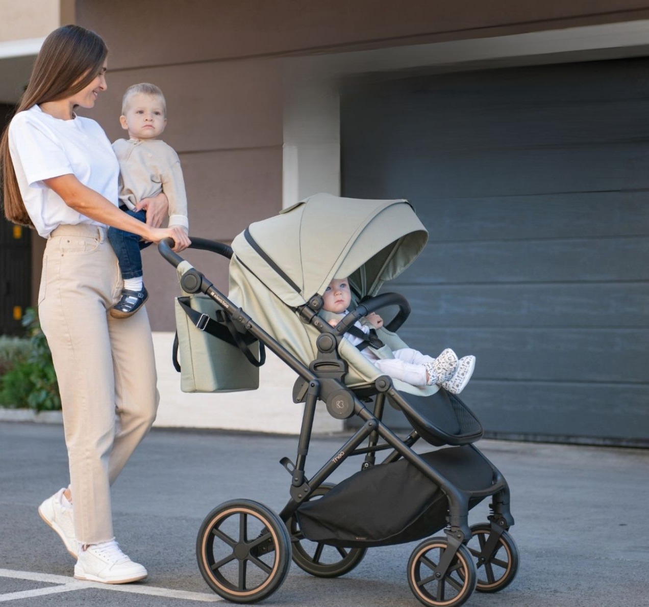Kikka Boo Thea Kolica za bebe I-Prime I-Size 3u1 sa tvrdom korpom