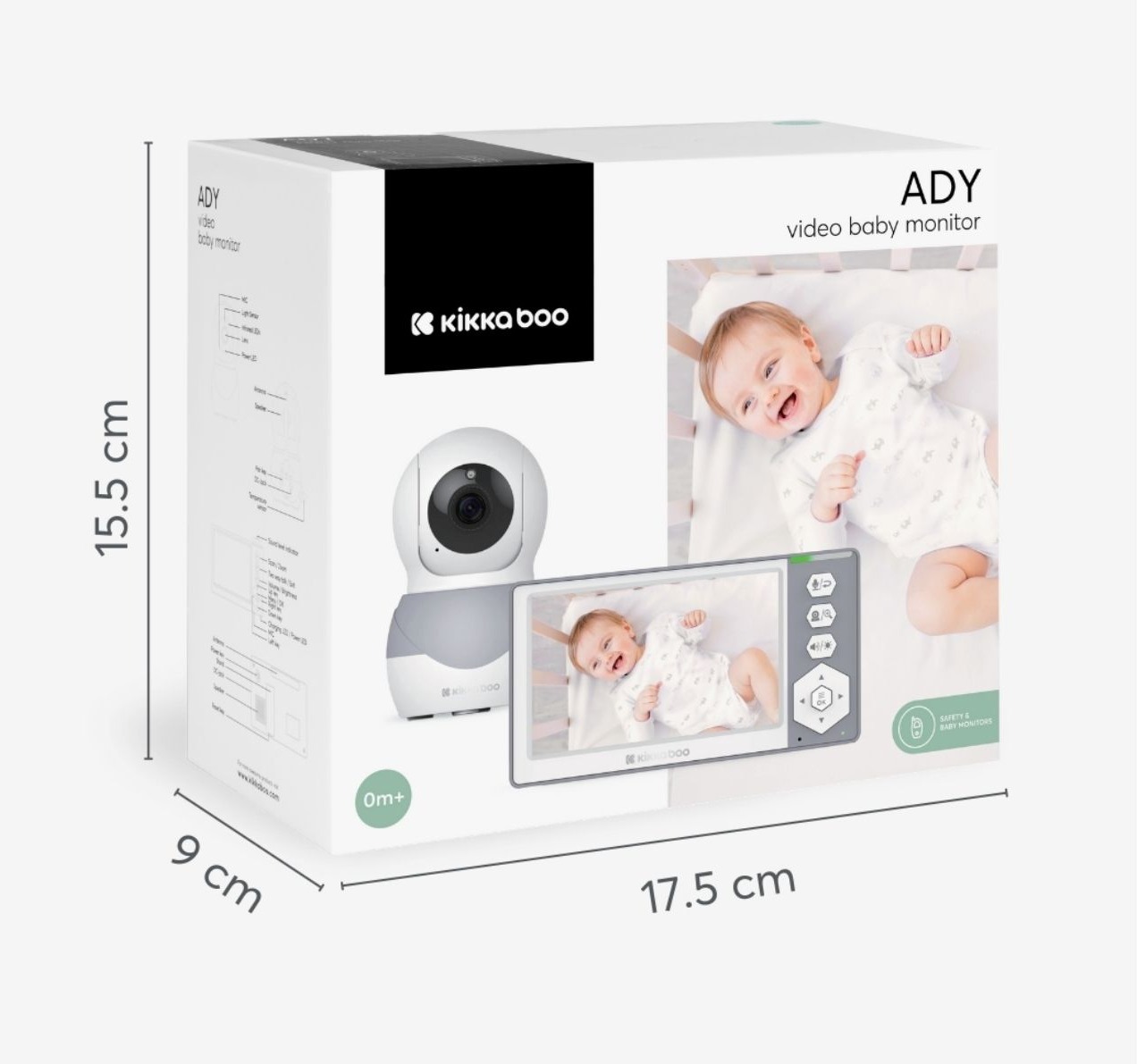 Kikka Boo Ady digitalni video bebi alarm