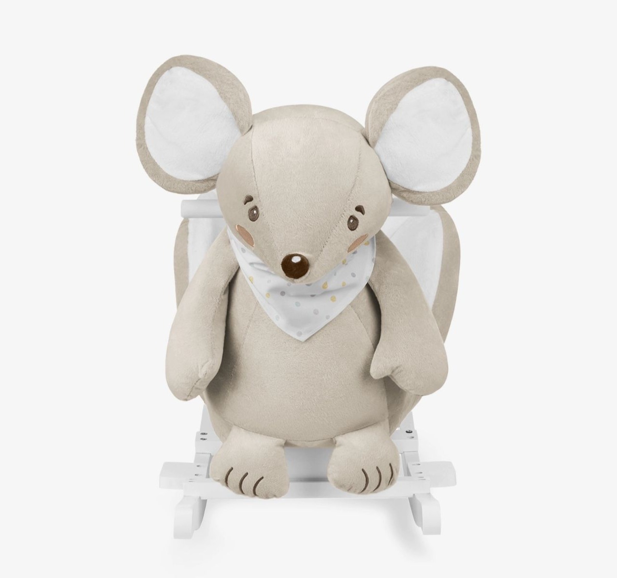 klackalica za bebe sa plisanim sedistem Kikka boo Mouse jpg2 Happy kids
