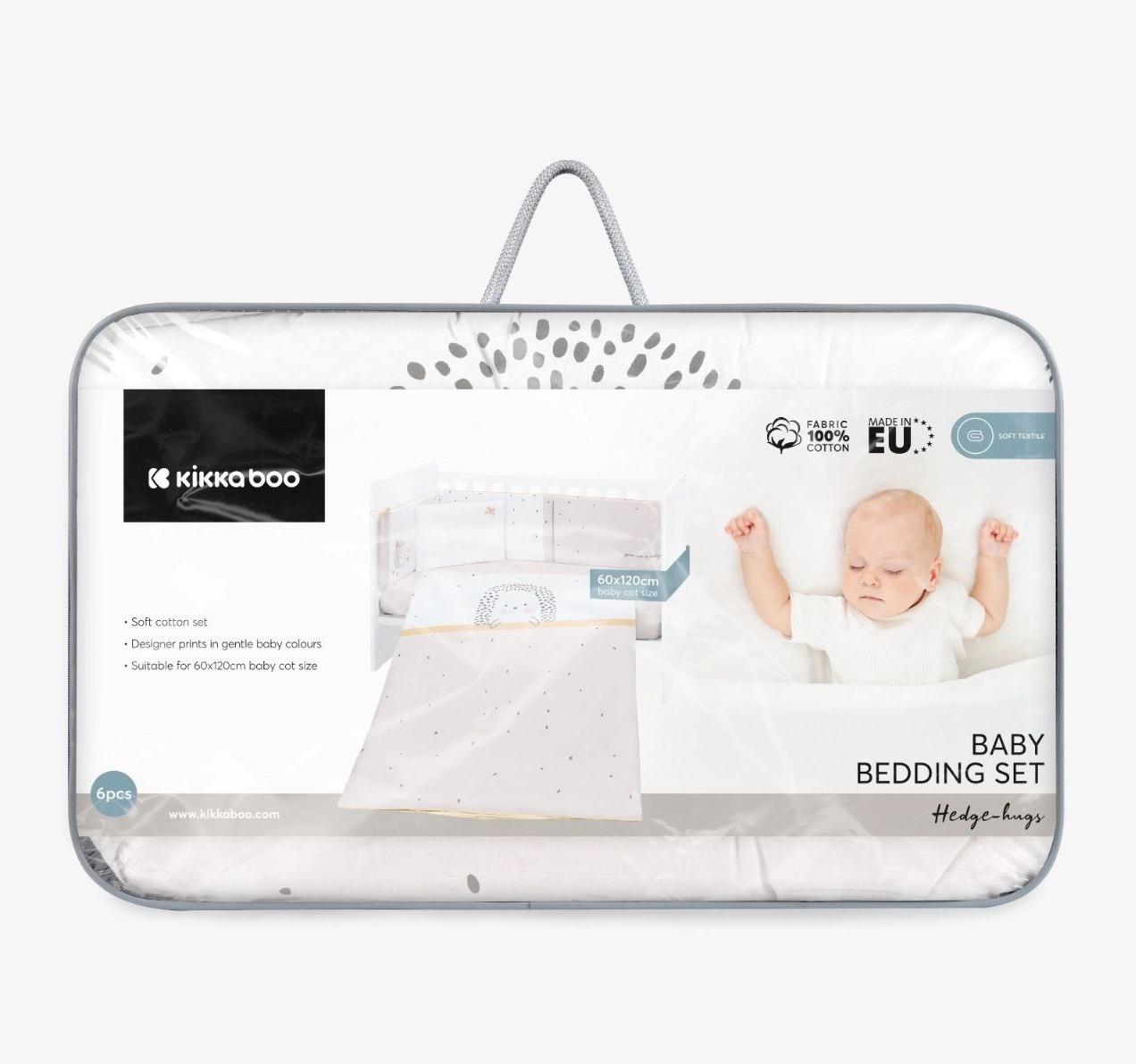 Kikka boo posteljina za bebi krevetic 60x120cm jpg2 Happy kids