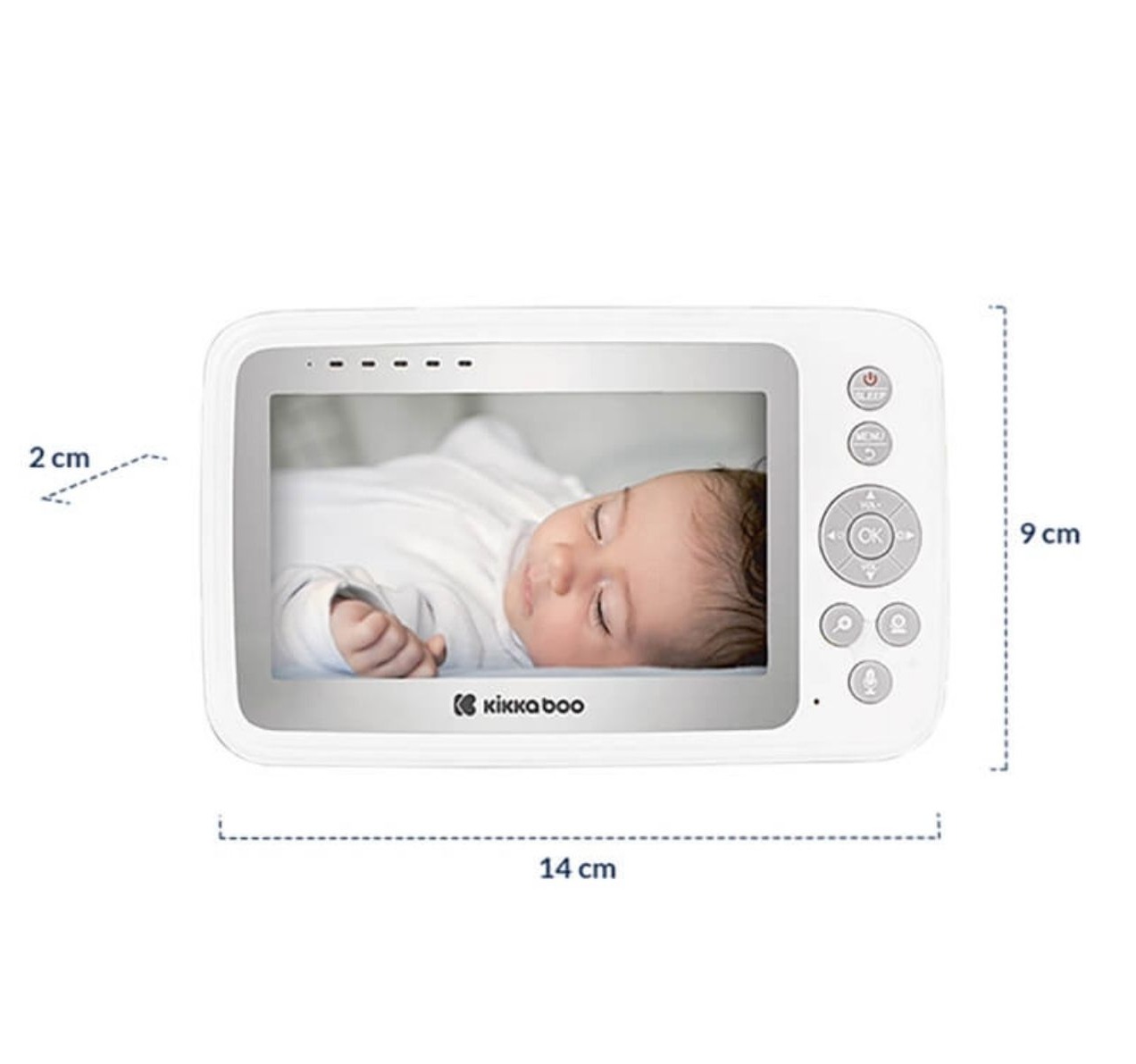 Kikka Boo Aneres digitalni video bebi alarm
