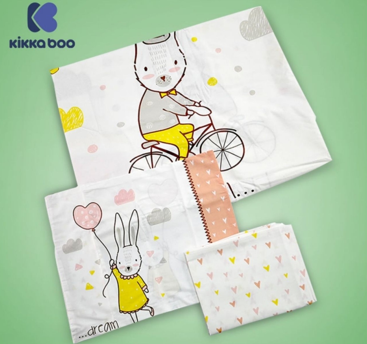 posteljina za bebi krevetac 60x120cm Kikka boo jpg3
