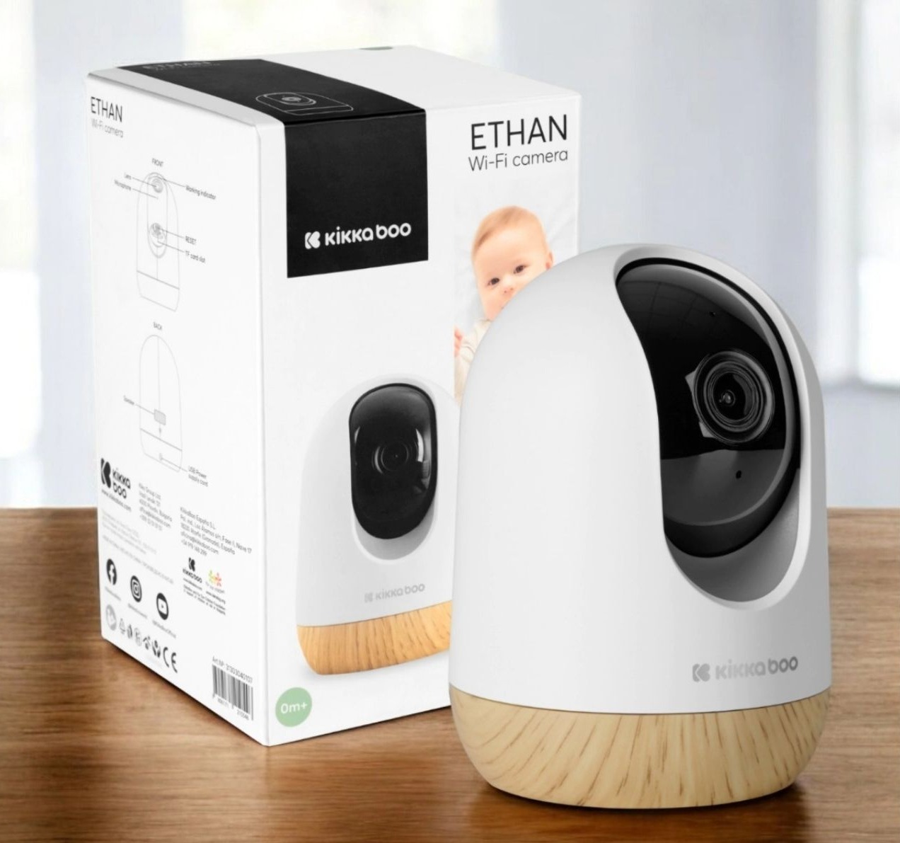 wi fi video alarm za bebi sobu Ethan sa kamerom Kikka boo jpg4 Happy kids