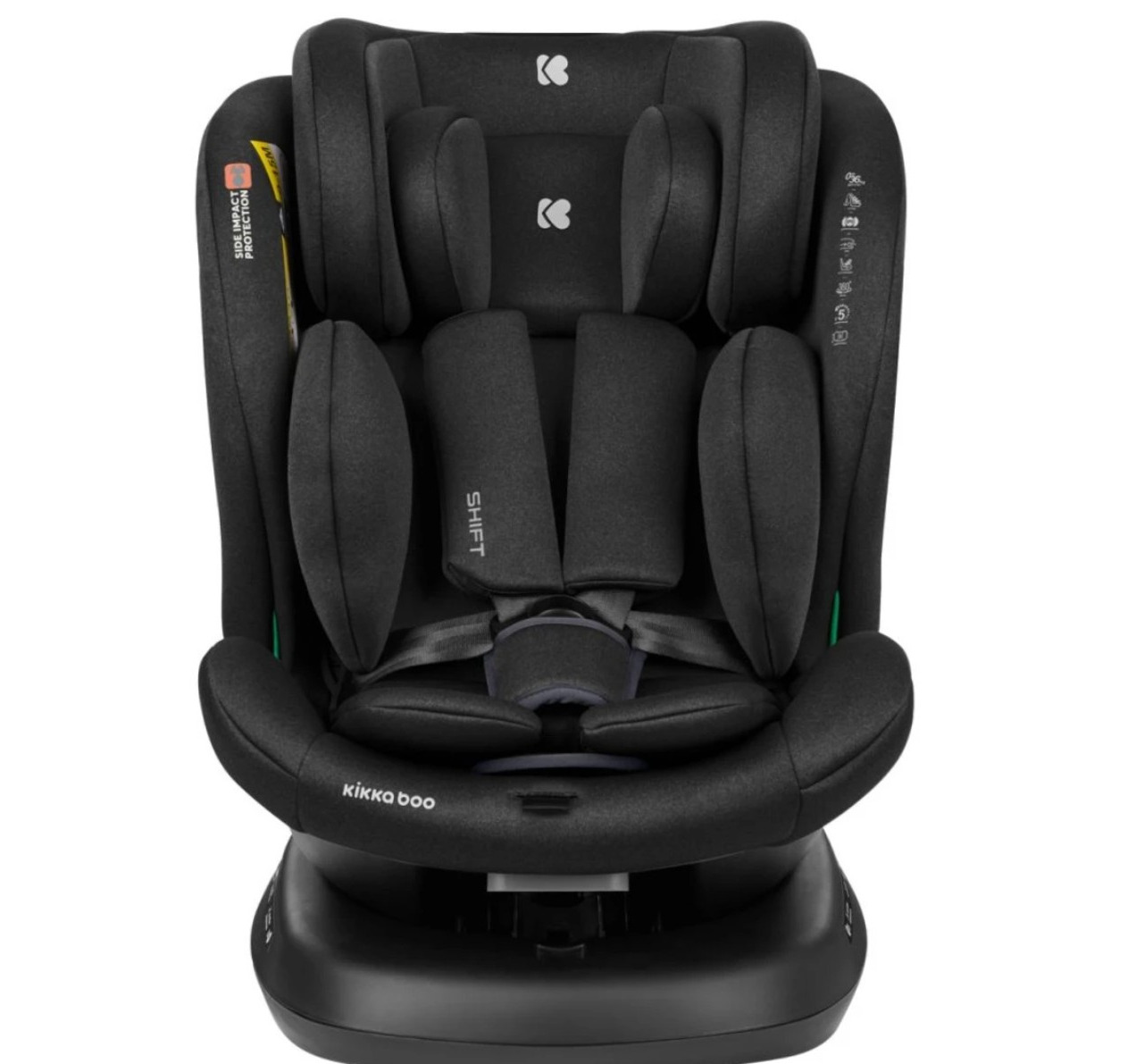 auto sedište za bebe black kikka boo Happy kids jpg2