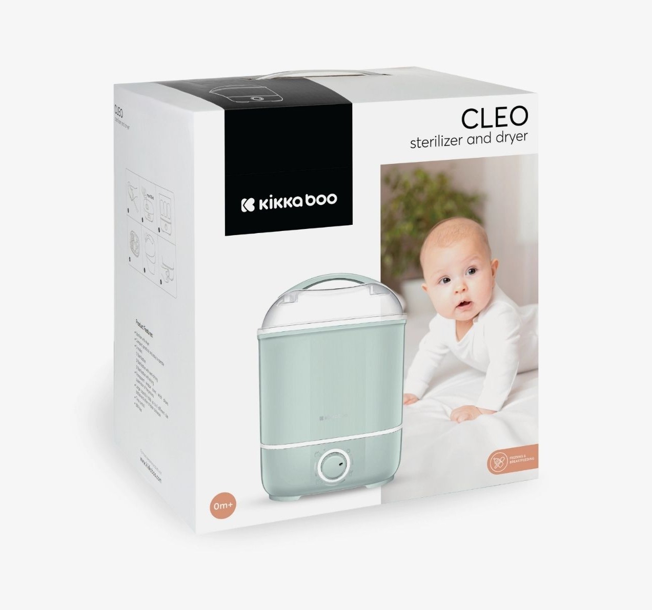 Kikka Boo Cleo sterilizator za flašice sa sušačem Mint