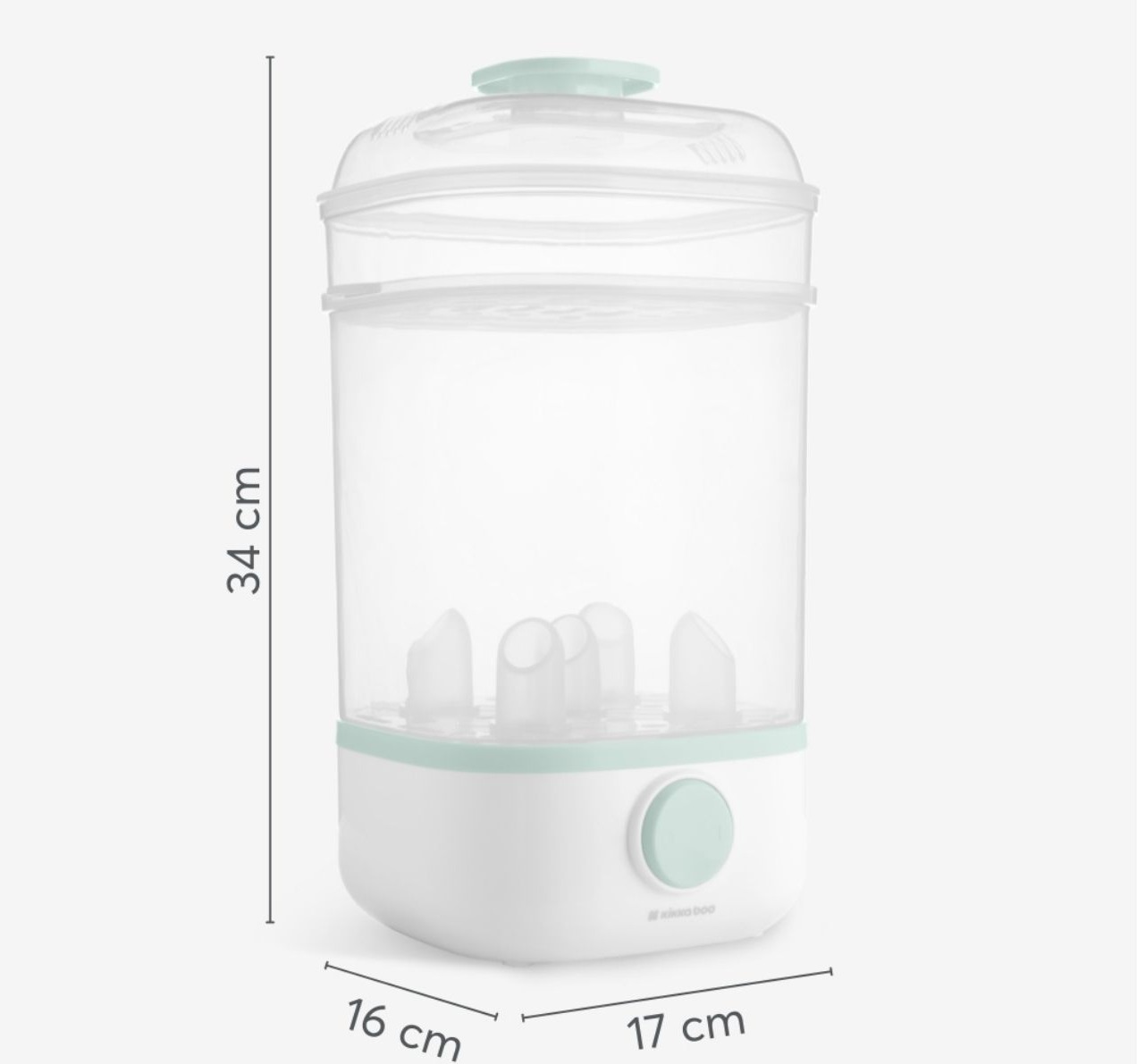 Kikka Boo Clyde sterilizator za flačice Mint