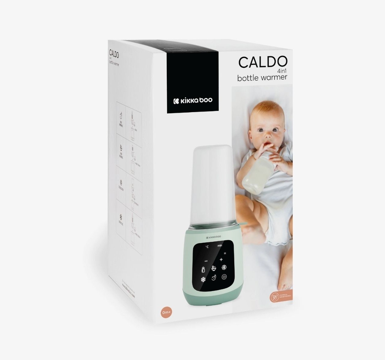 Kikka Boo Caldo grejač za flašice sa sterilizatorom 4u1