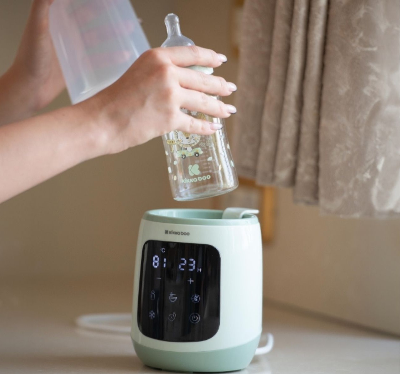 Kikka Boo Caldo grejač za flašice sa sterilizatorom 4u1