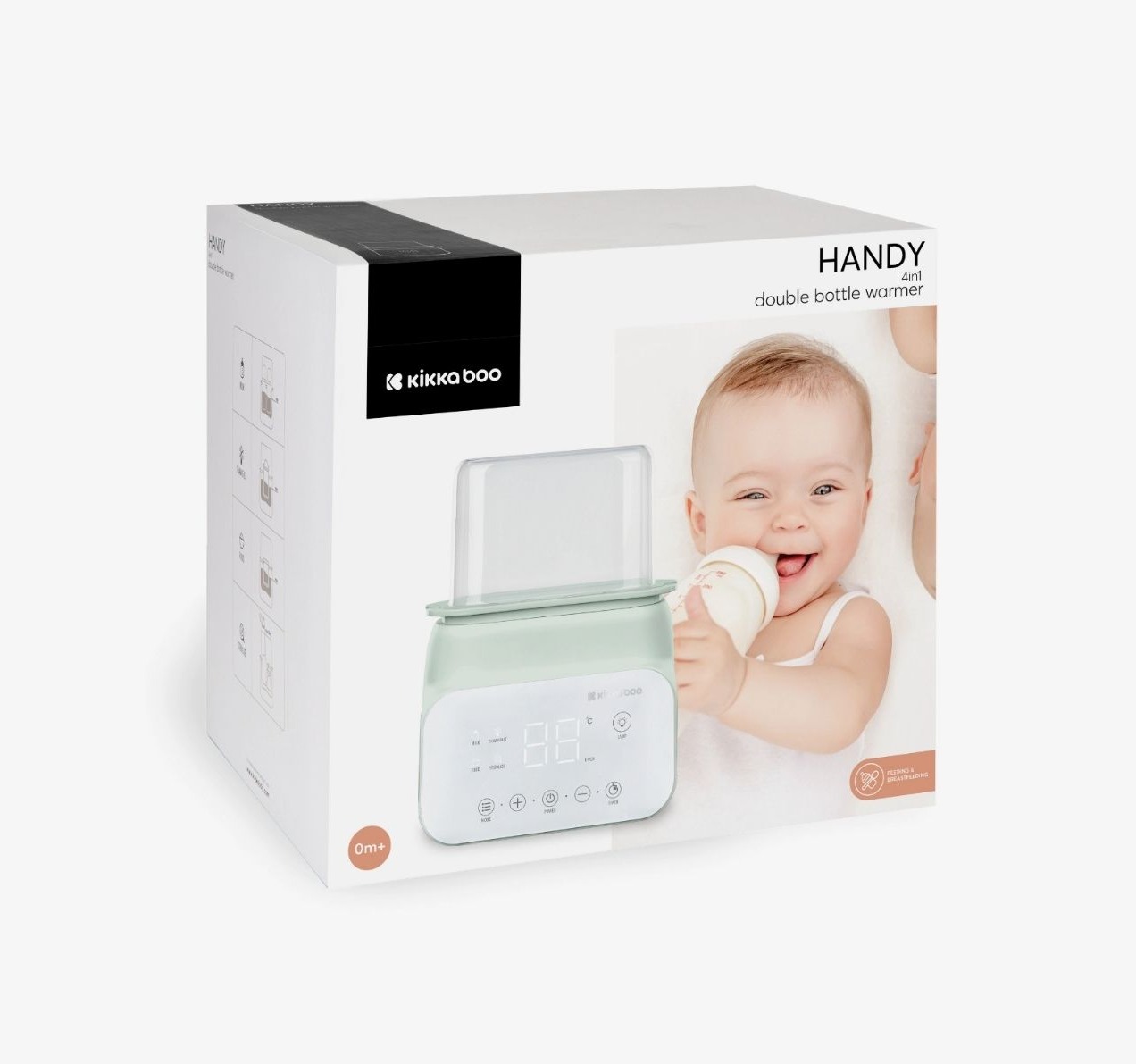 Kikka Boo Handy dvostruki Grejač sa sterilizatorom za flašice 4u1