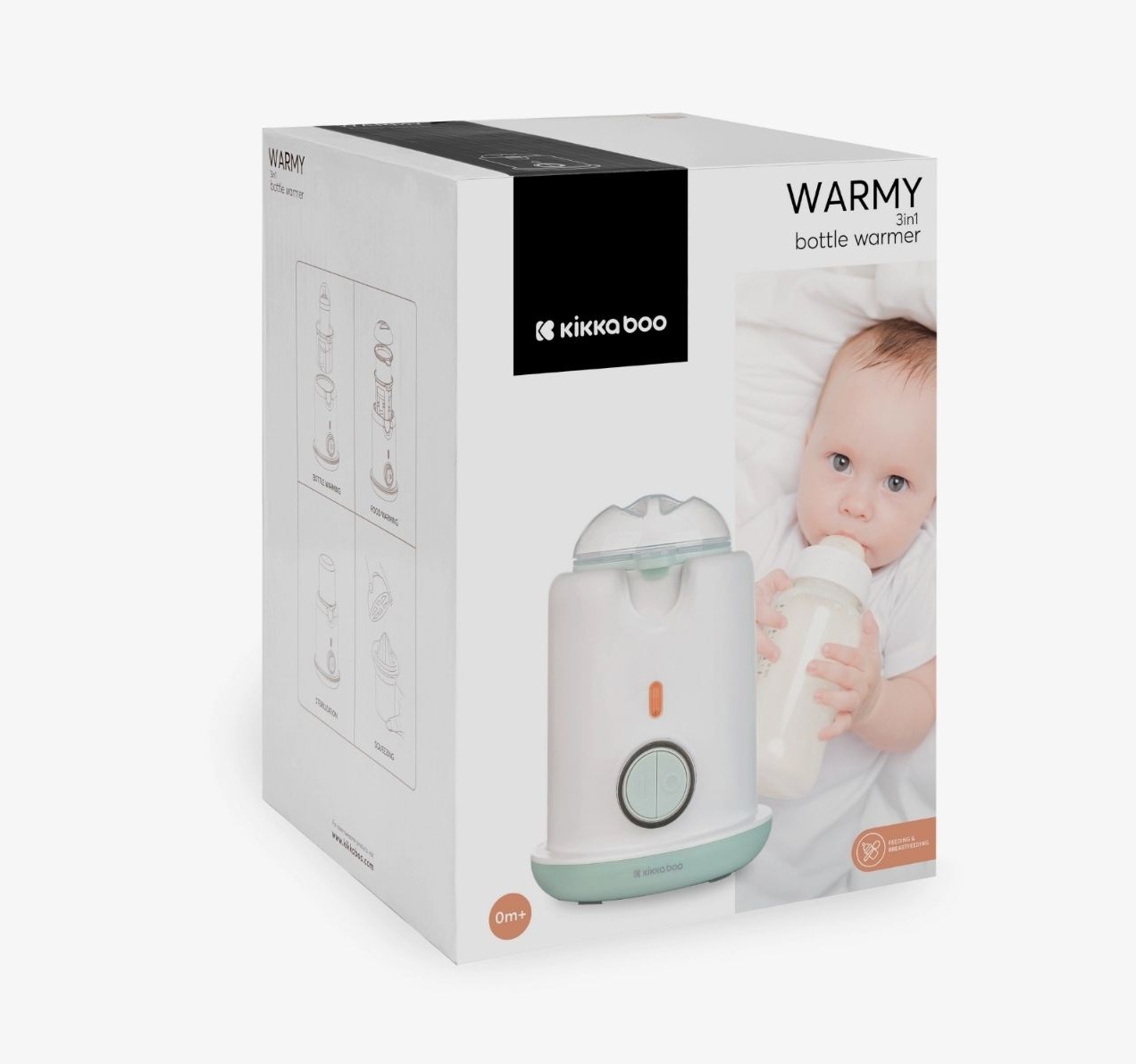 Kikka Boo Warmy multifunkcionalni 3u1 grejač, sterilizator za flašice i sokovnik