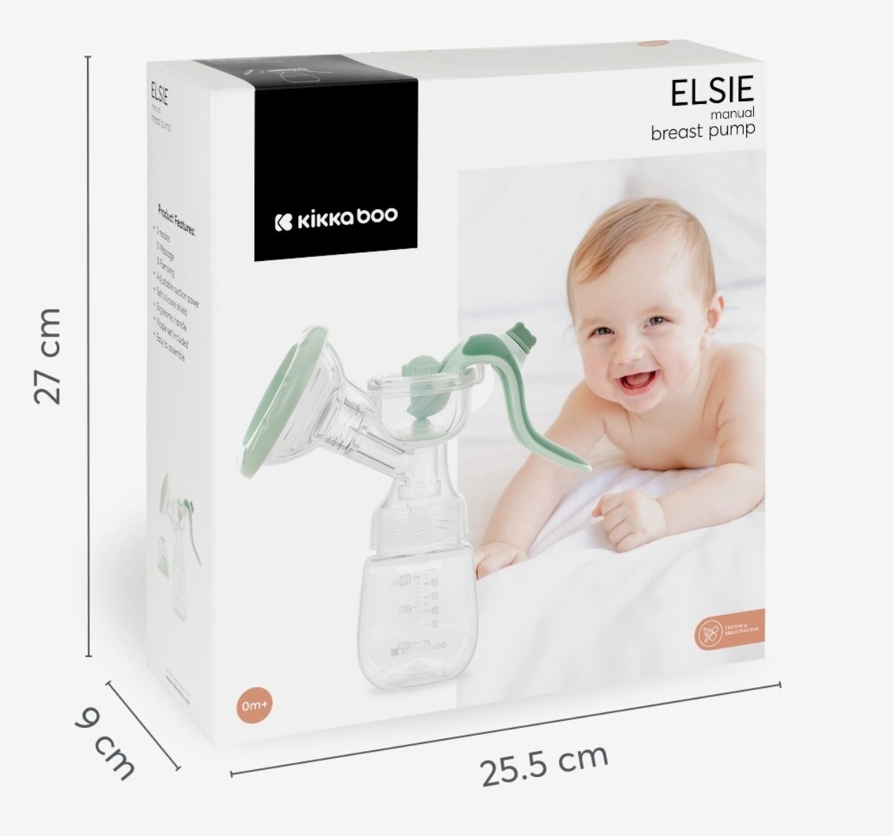 Kikka Boo Elsie ručna pumpica za izmlazanje mleka