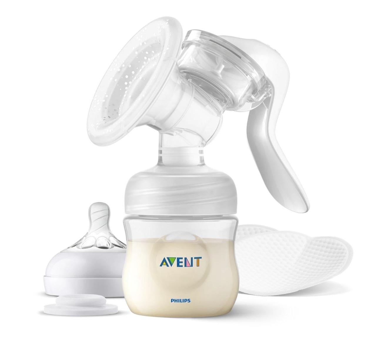 Avent rucna pumpica za izmlazanje mleka plus 2 tufera gratis jpg1 Happy kids