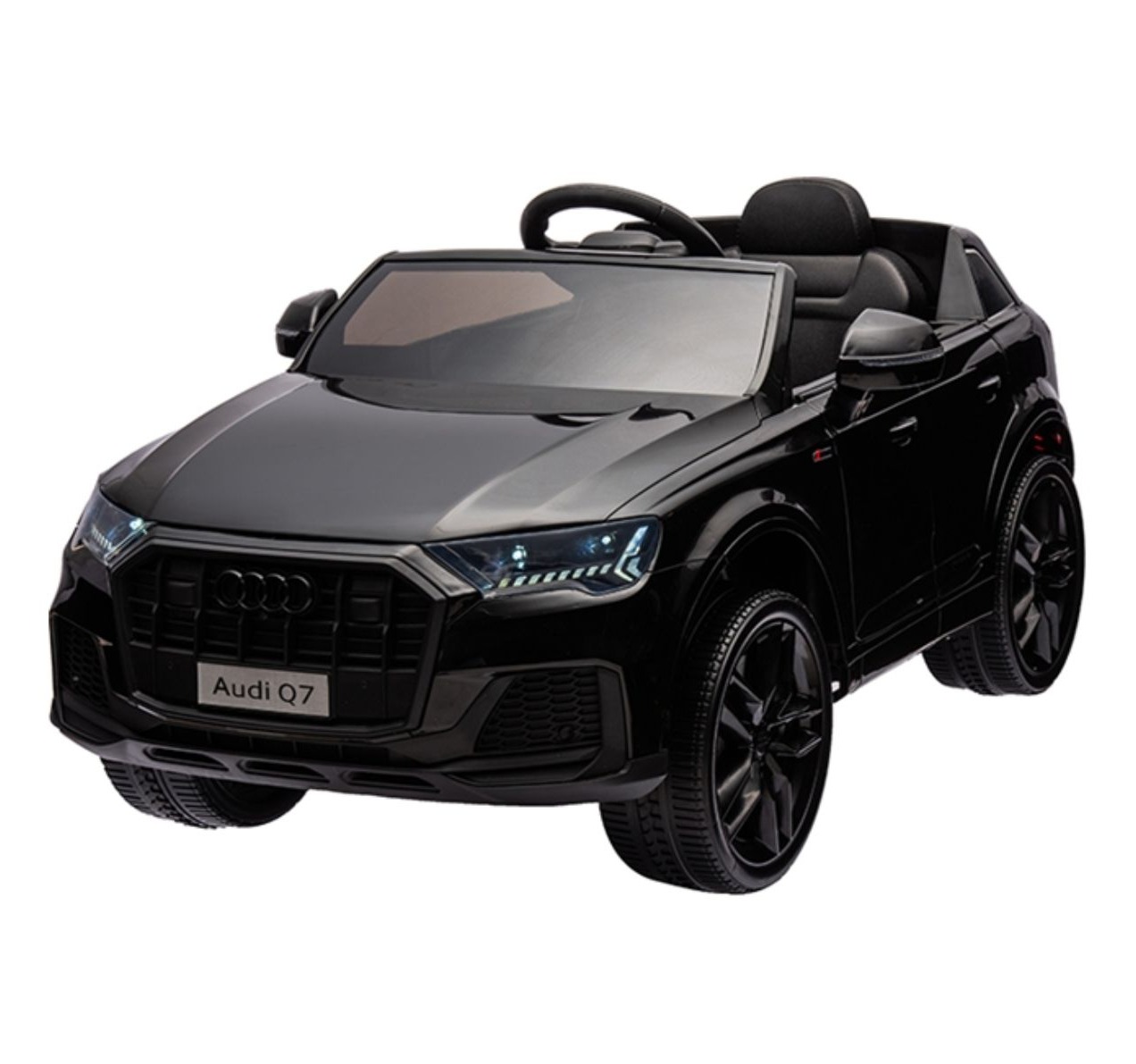 BBO auto na akumulator za decu od 12v Audi Q7 HL678 crni jpg1 Happy kids