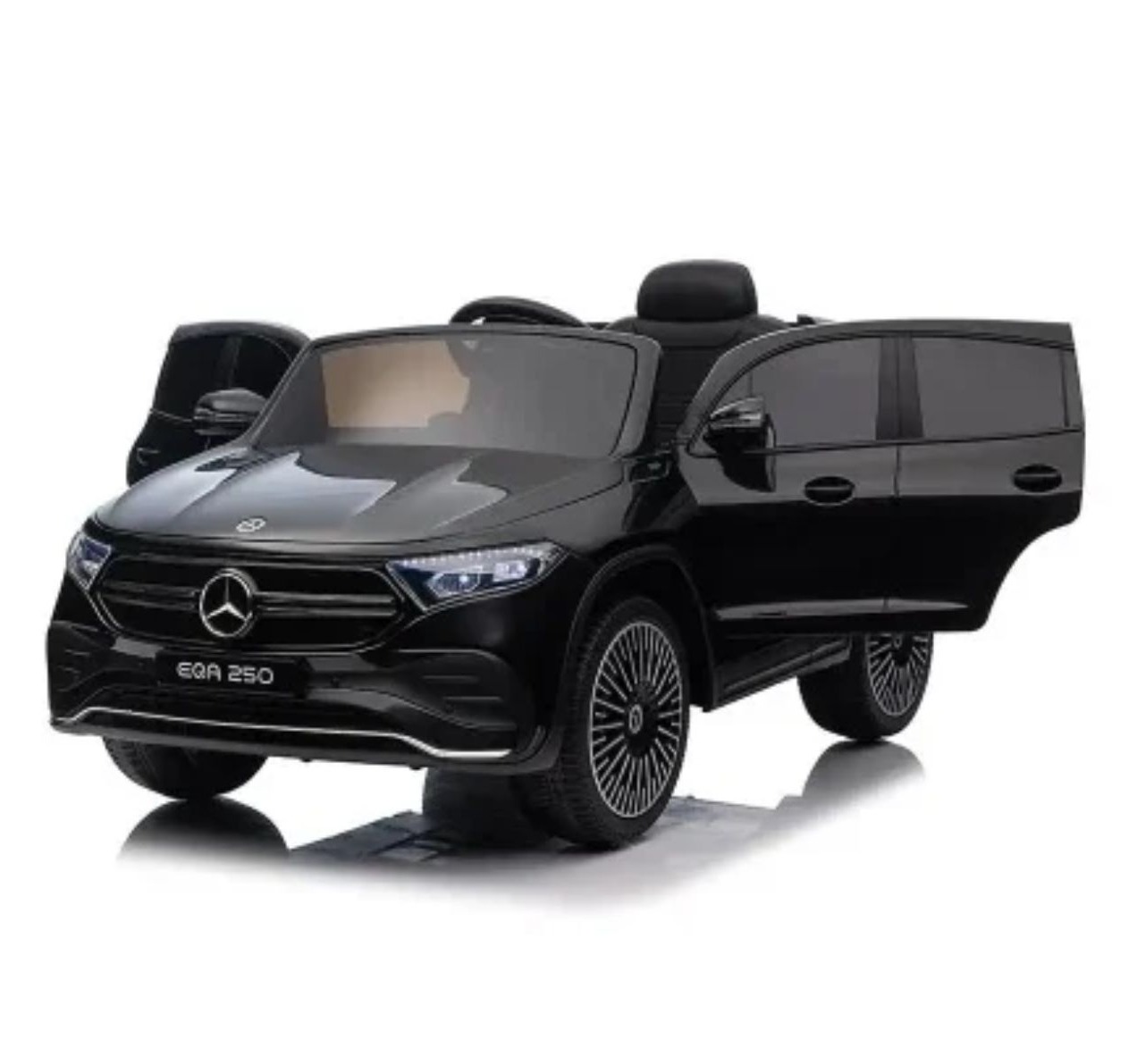 BBO mercedes benzinac auto na akumulator za decu od 12v EQA XMX625 crni jpg3 Happy kids