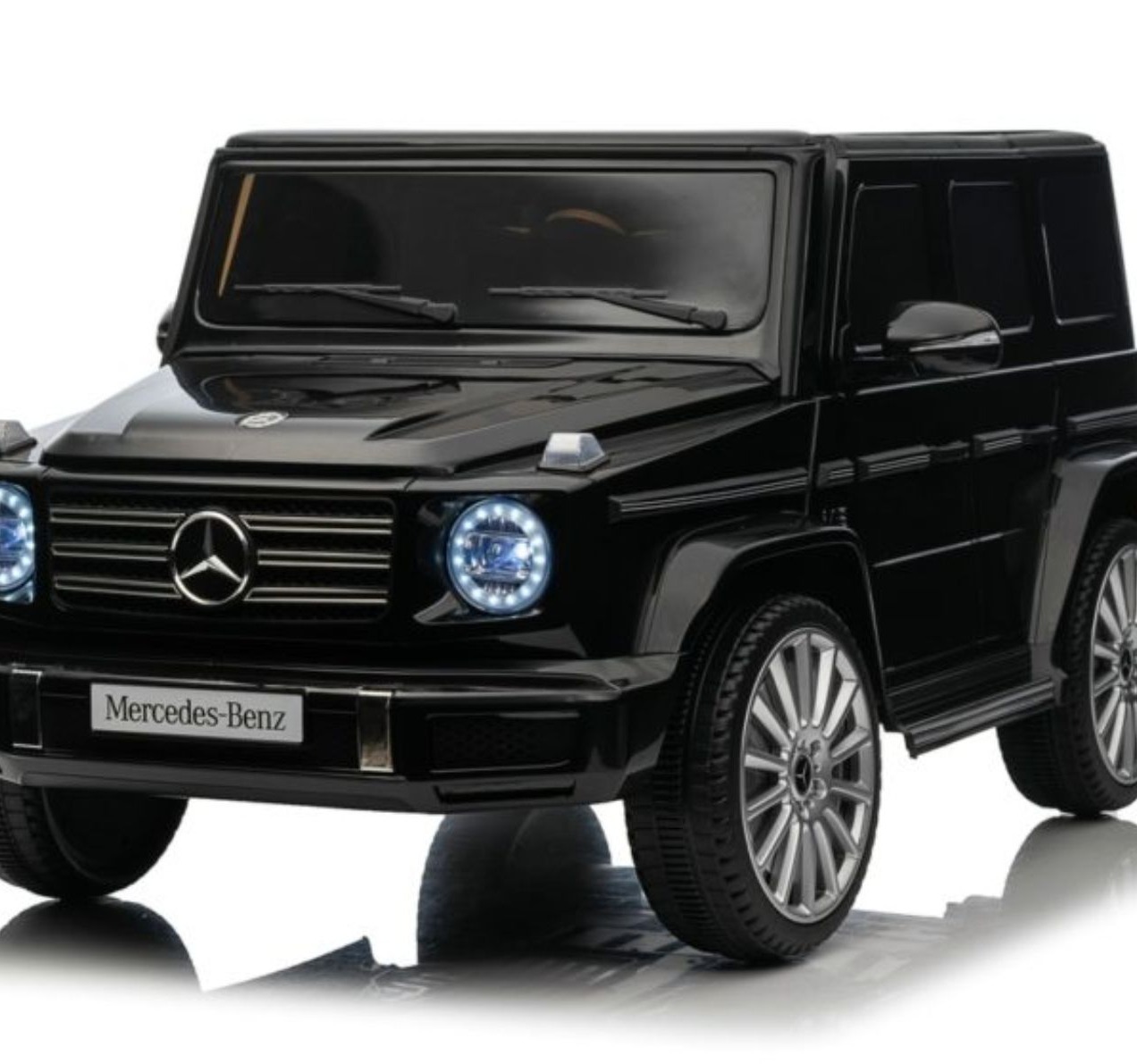 Auto na akumulator za decu Mercedes benzinac G500 XMX627 crni jpg3 Happy kids