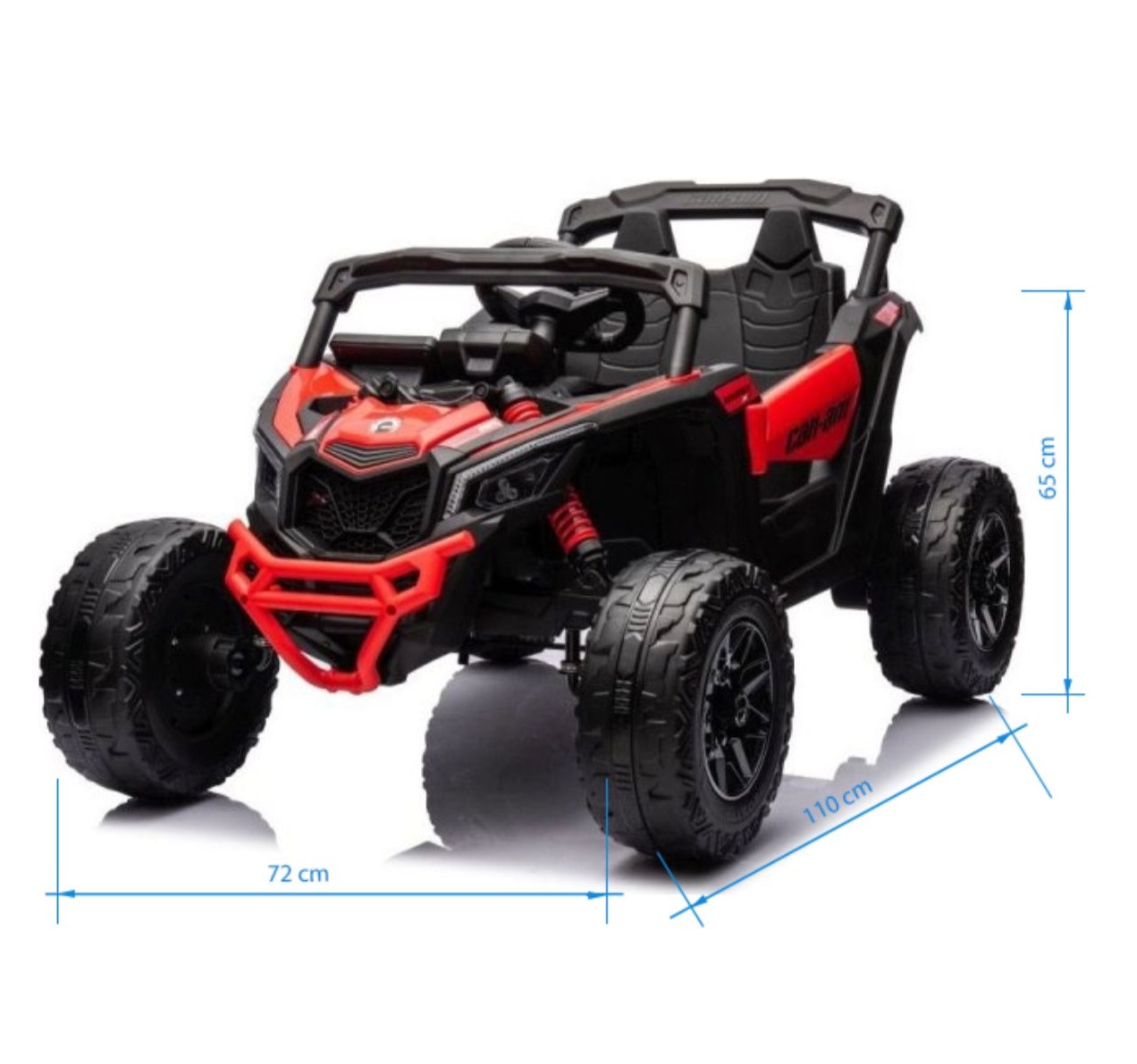 auto na akumulator za decu 12v Hornet crveni DK-CA003 jpg2 Happy kids