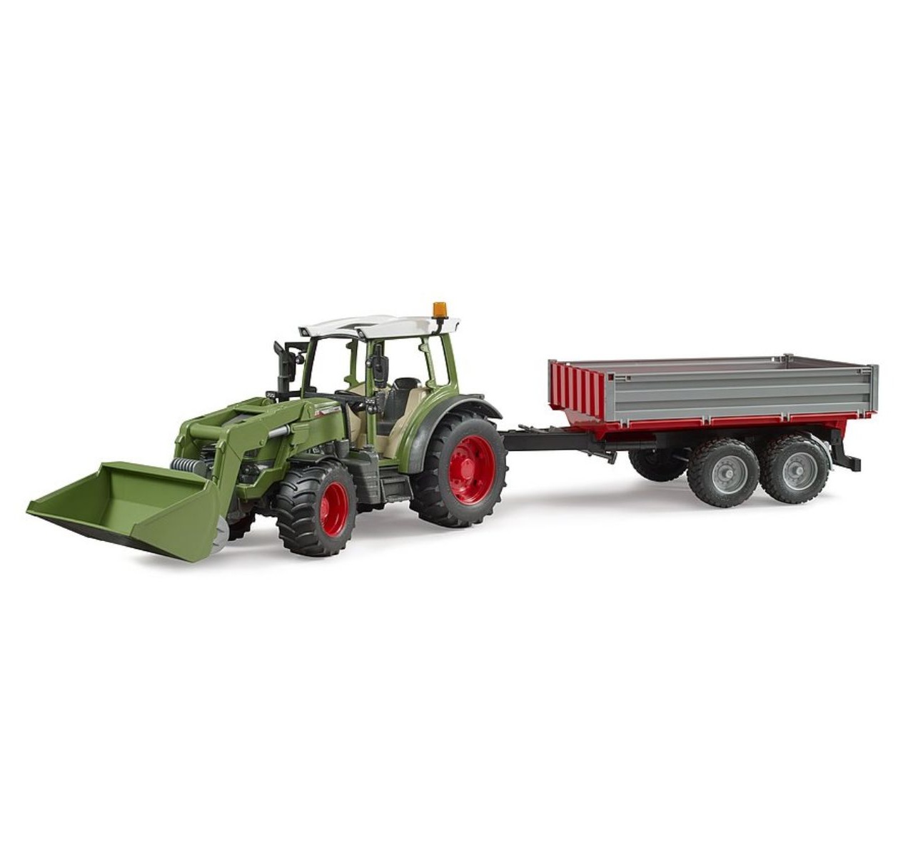 bruder traktor Fendt Vario sa prikolicom i utovarivacem 021825 jpg1 Happy kids