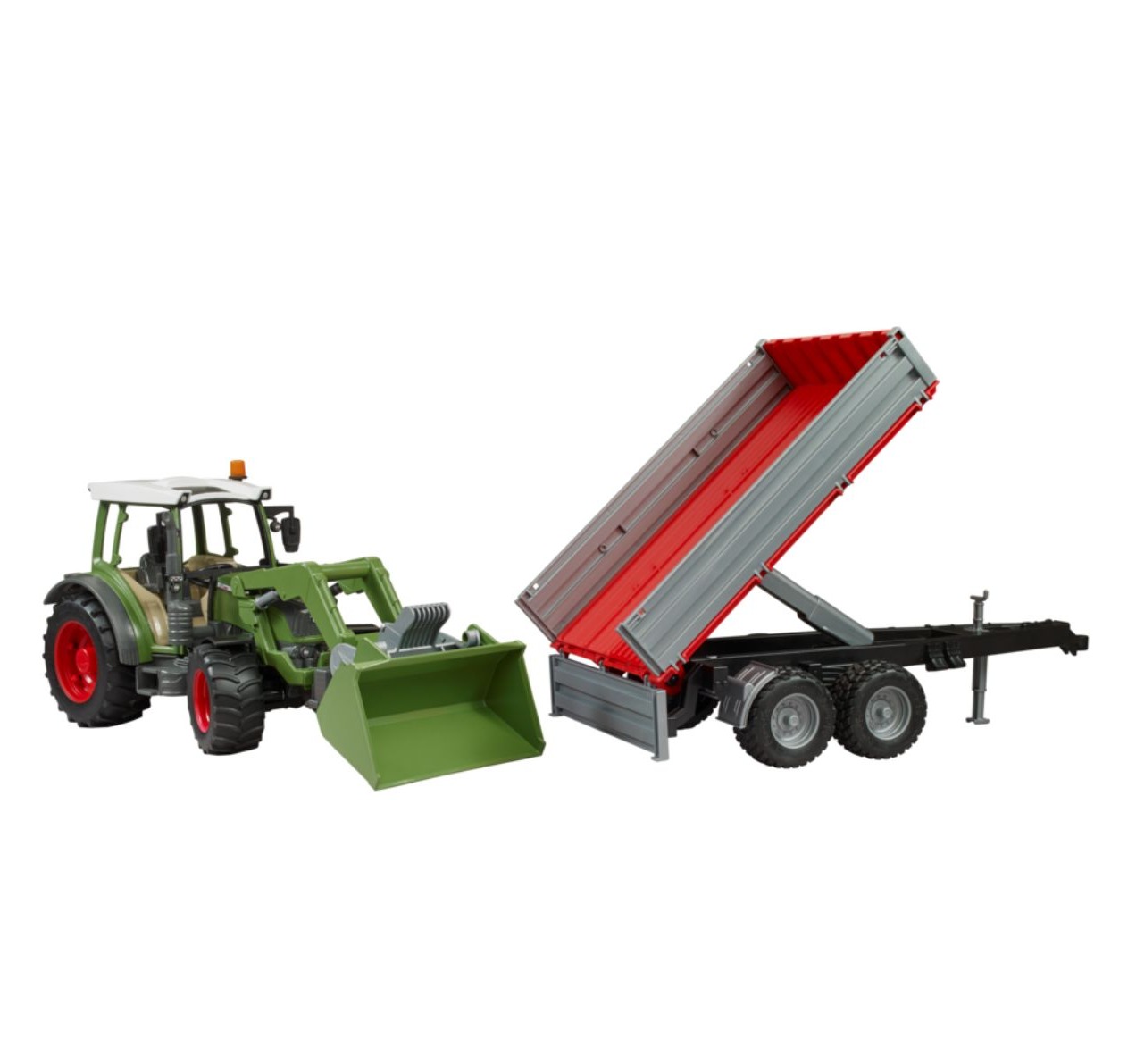Bruder traktor Fendt Vario 211 sa prikolicom i utovarivačem 021825
