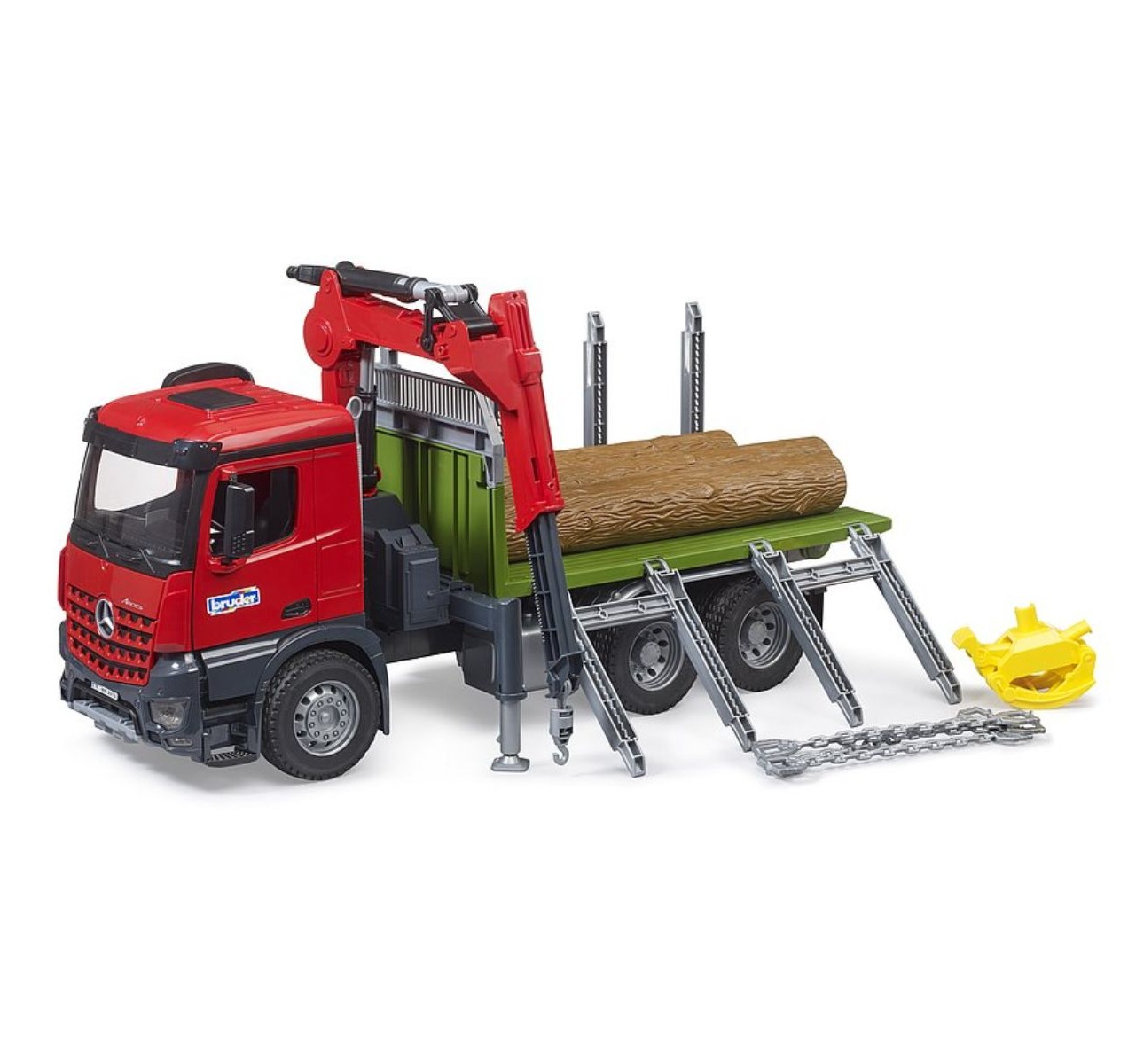 Bruder kamion Mercedes Benz Arocs transporter drva 036690