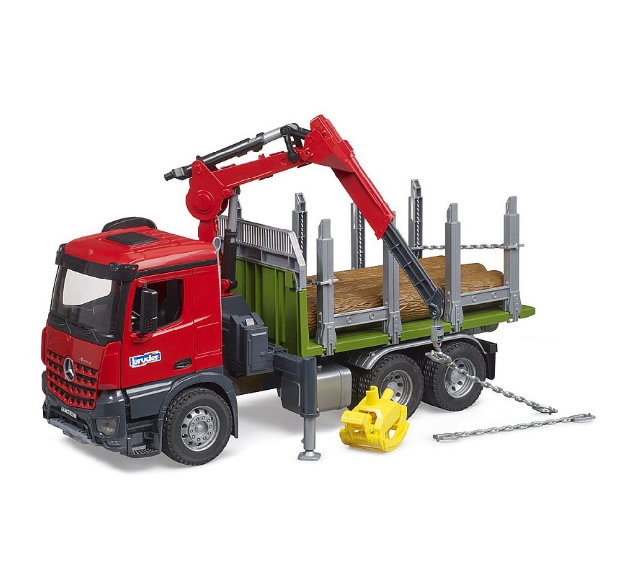 Bruder igracka kamion transporter za drva jpg4 Happy kids