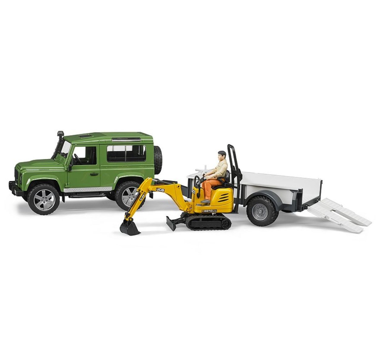 Bruder igracka dzip Land Rover sa prikolicom jpg1 Happy kids