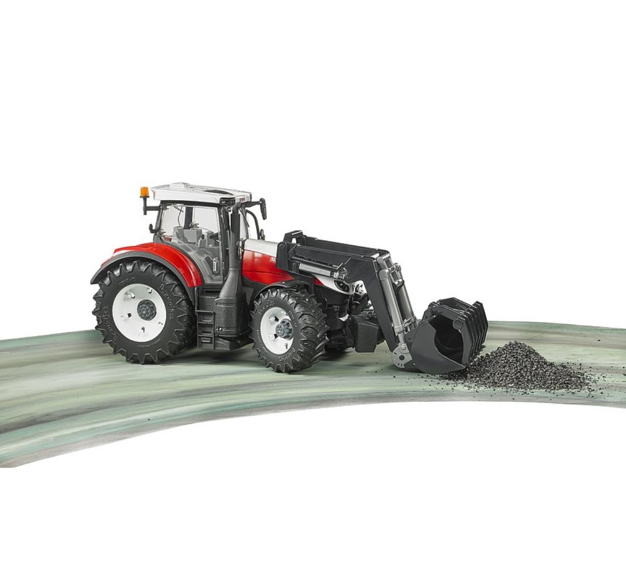 Bruder igracka traktor Steyr 6300 sa utovarivacem jpg3