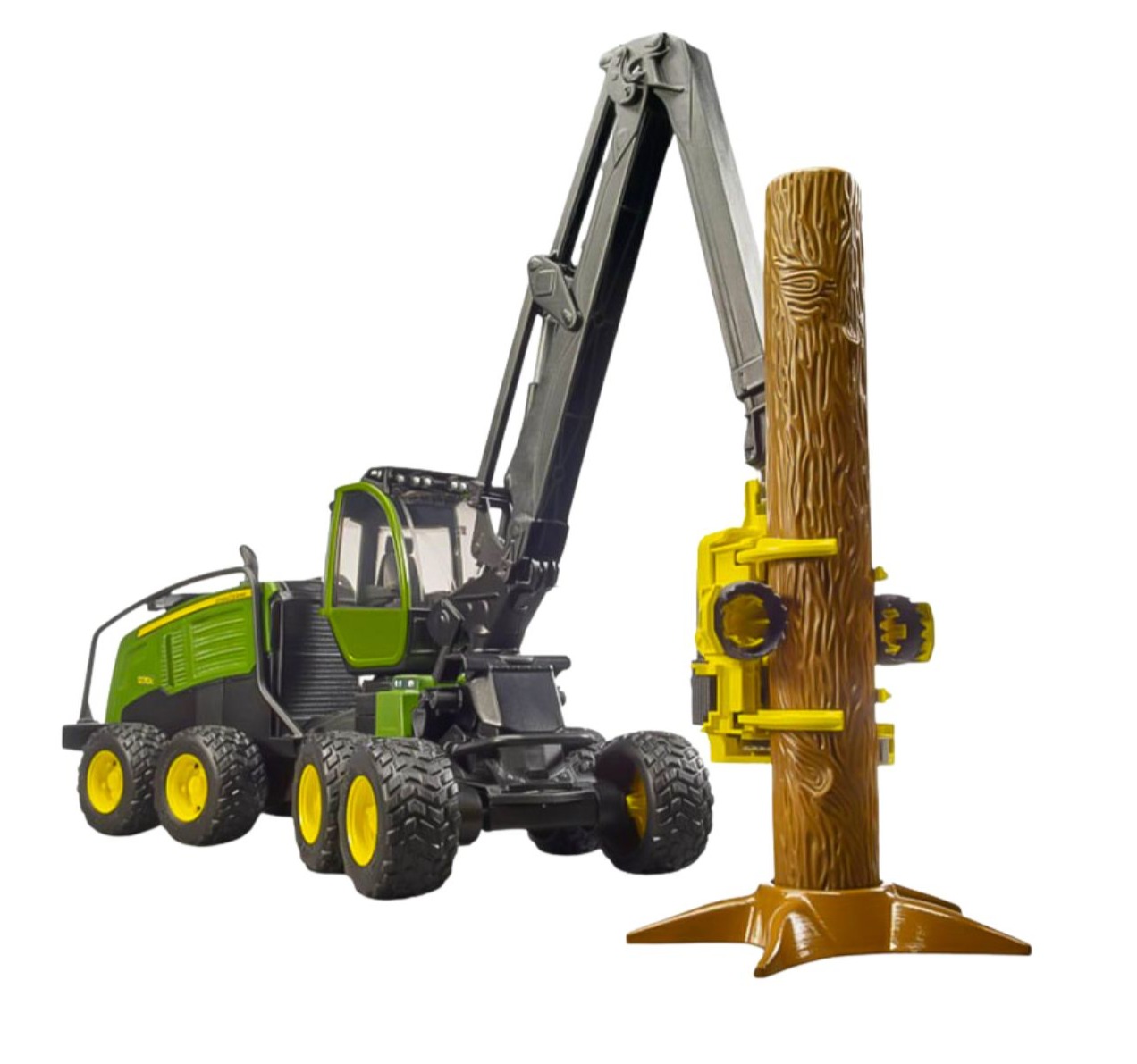 Bruder Kombajn John Deere sa kašikom za drva 021351