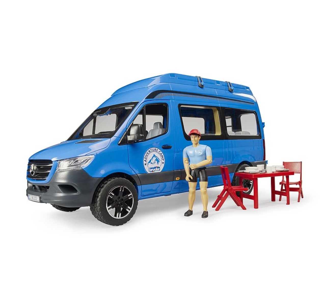 Bruder kombi Sprinter MB sa figurom i dodacima jpg2 Happy kids
