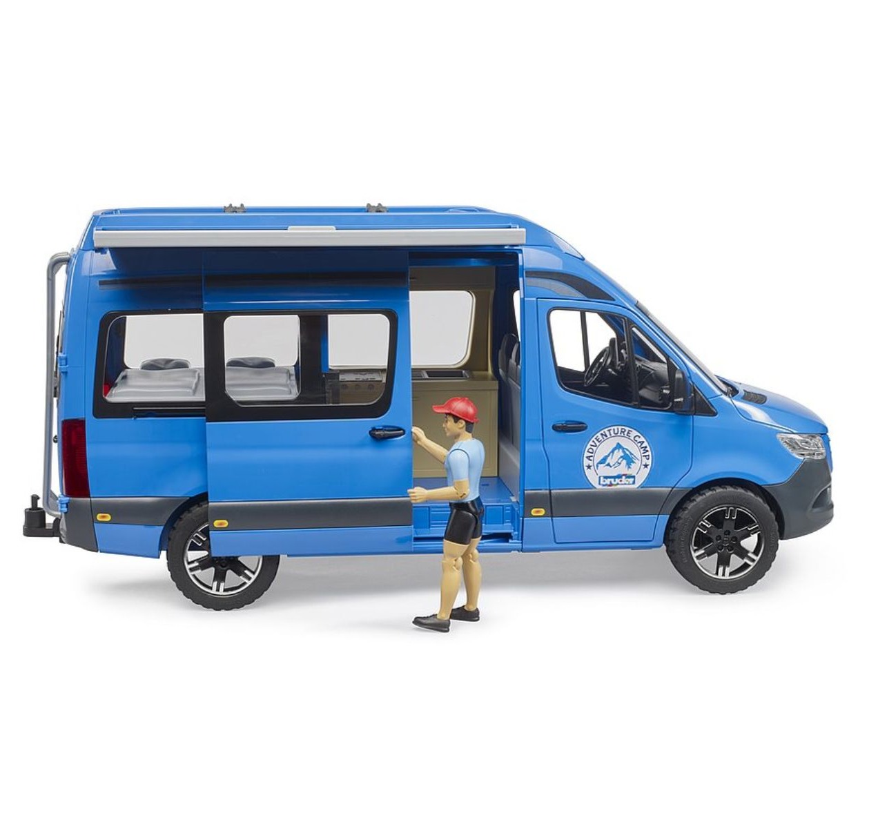 Bruder kombi MB Sprinter kamper sa figurom i dodacima 026844
