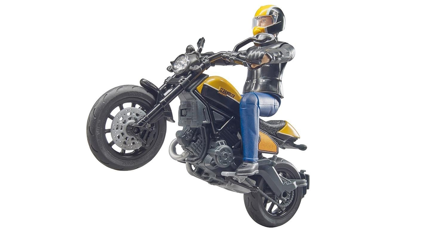 Bruder Ducati Scrambler sa vozačem