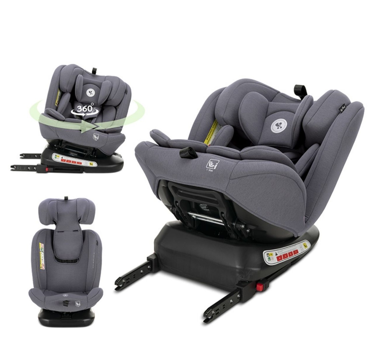 Lorelli Capella Auto sedište za decu I-size Isofix 40-150cm Grey