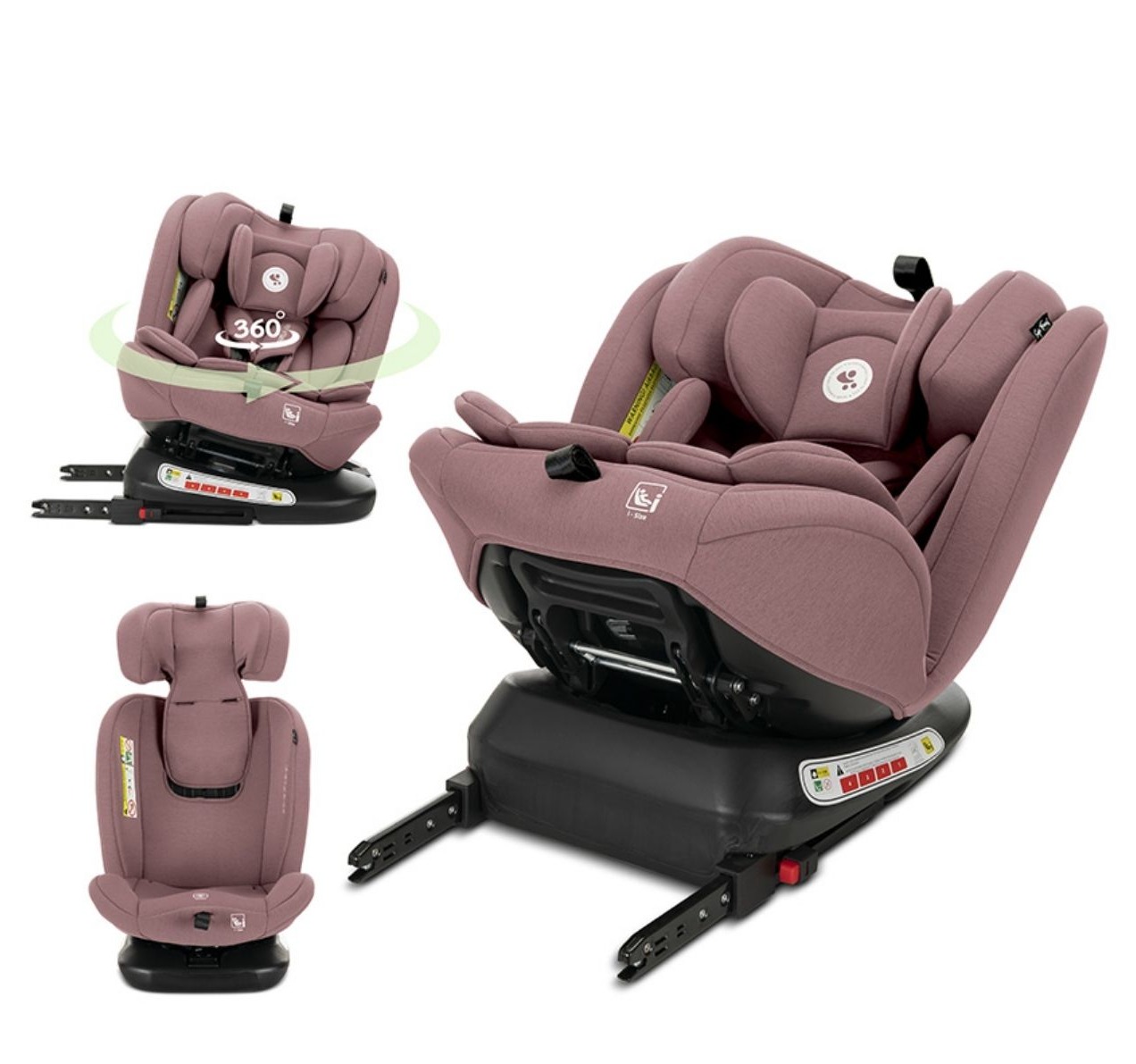 Lorelli Capella Auto sedište za decu I-size Isofix 40-150cm Pink