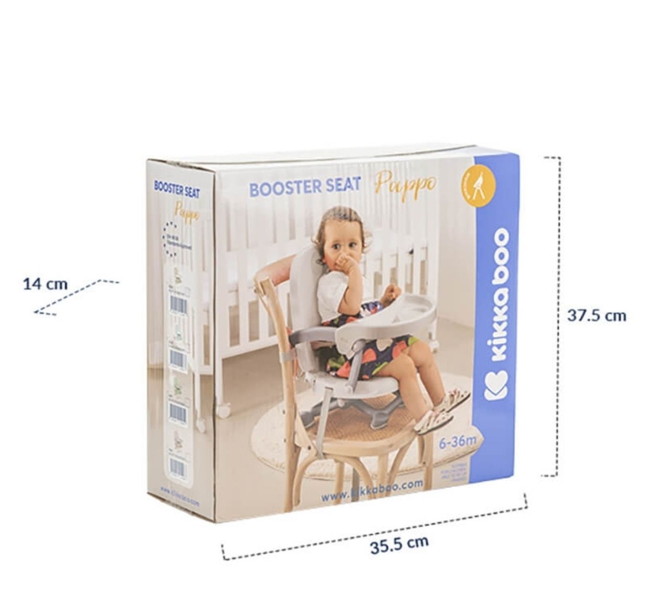 Kikka boo booster hranilica dimenzije jpg8