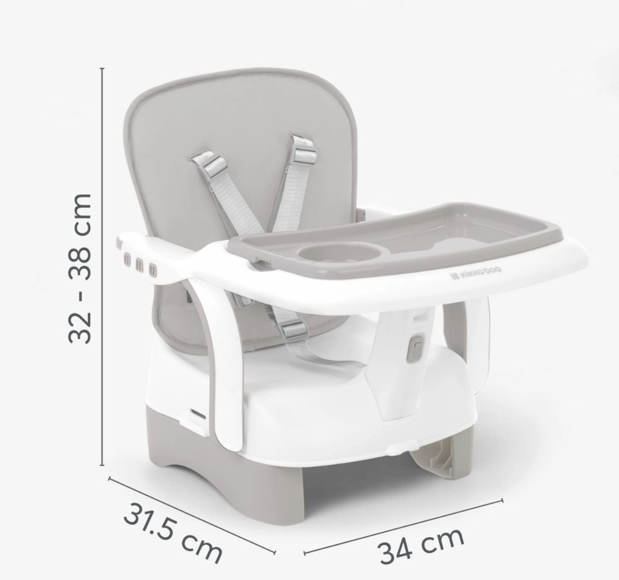 Kikka boo booster hranilica za bebe dimenzije jpg6 Happy kids