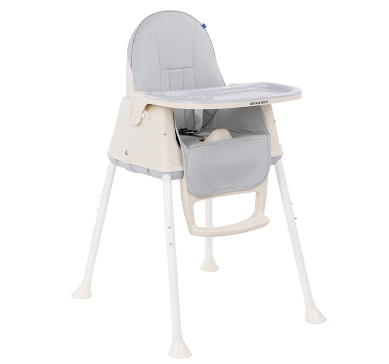 Kikka Boo Creamy 3u1 hranilica/stolica za bebe Grey