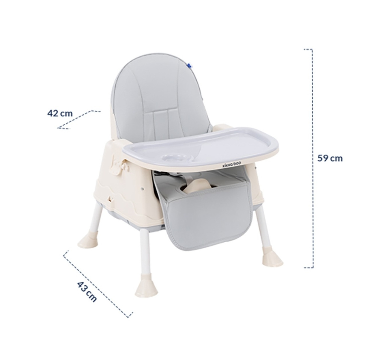 hranilica stolica za bebe creamy 3u1 kikka boo Happy kids jpg10