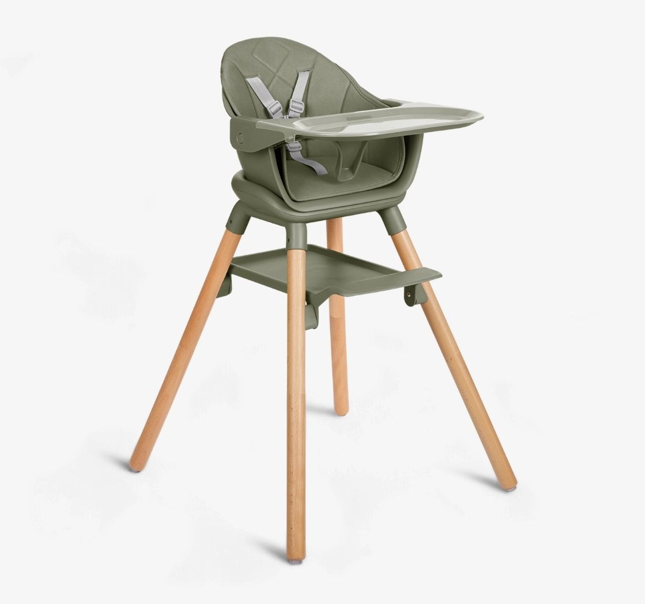 Kikka Boo Woody 6u1 hranilica/stolica za bebe Army Green