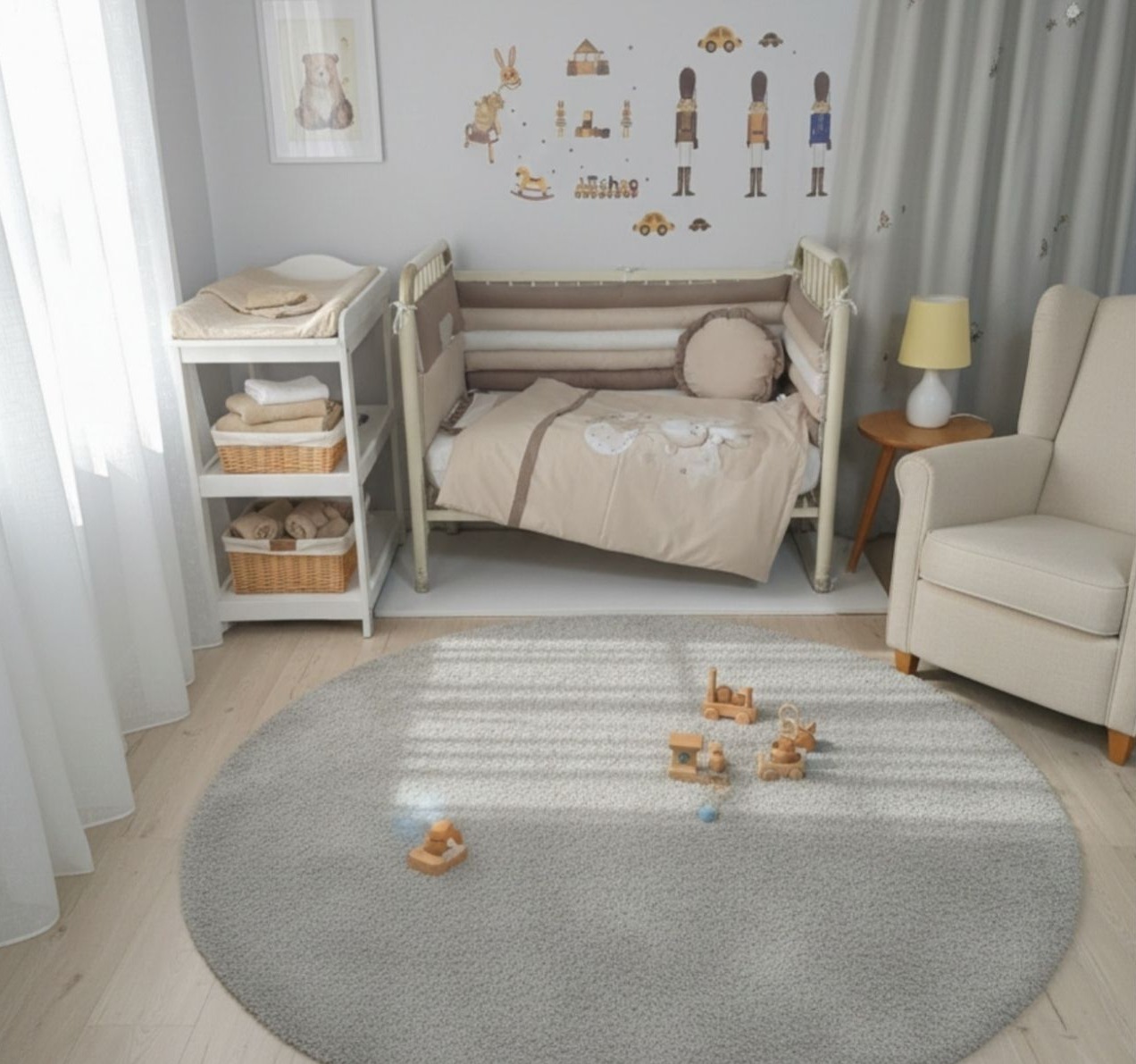San Teddy posteljina za bebi krevetic u bez boji jpg Happy kids