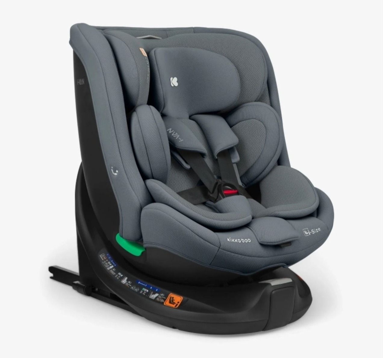Kikka Boo i-Van Isofix i-Size auto sedište za bebe 40-150cm Dark Grey