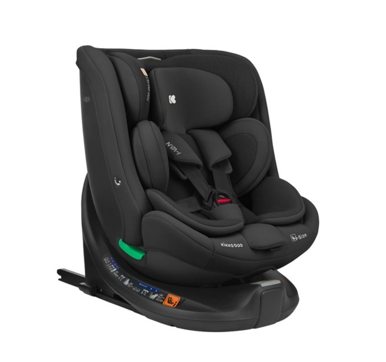 Kikka boo auto sediste I Van sa isofixom i i size od 40 do 150cm u crnoj boji jpg1 Happy kids