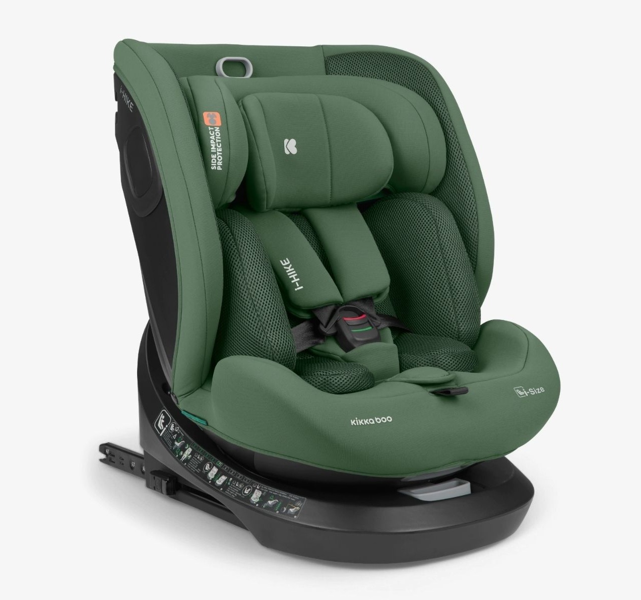 Kikka Boo i-Hike Premium i-Size Isofix auto sedište za bebe 40-150cm Army Green