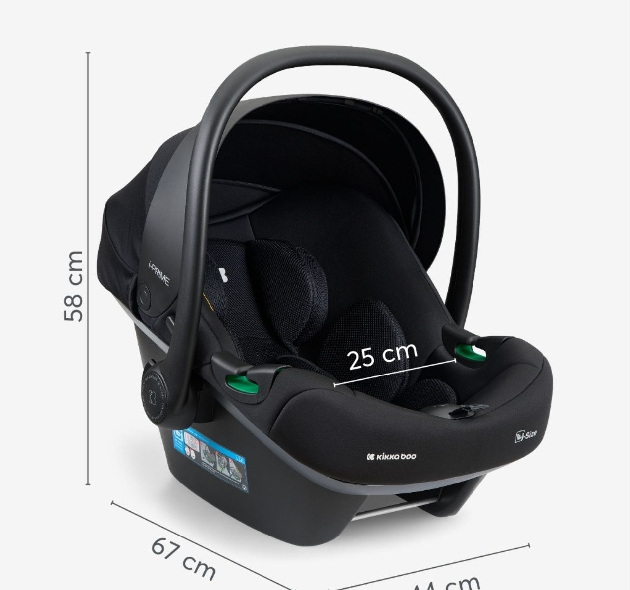 Kikka Boo i Prime i Size auto sediste za bebe do 13kg jpg Happy kids