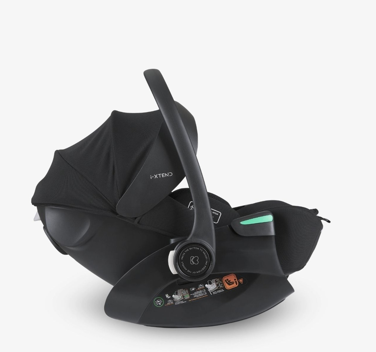 Kikka boo auto sediste za bebe i-Xtend i-Size do 13kg jpg4 Happy kids