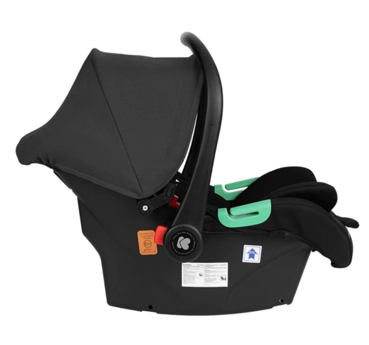 Auto sediste za bebe Kikka Boo Darling Premium i Size do 13kg crno jpg2 Happy kids