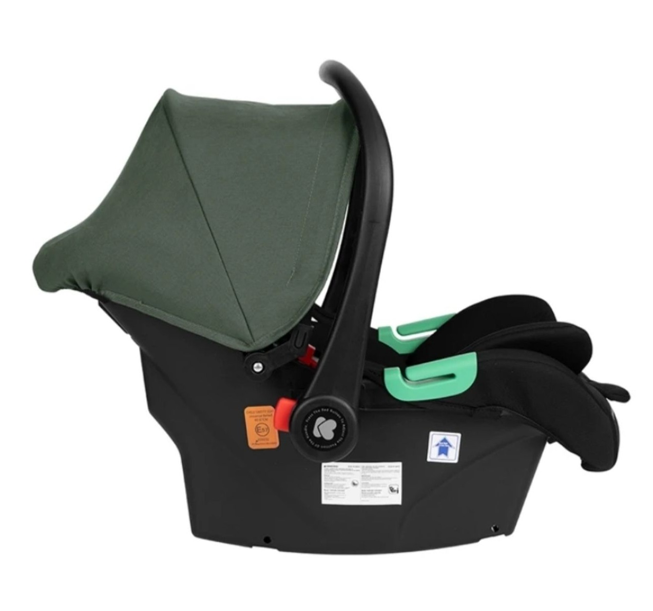 Kikka Boo auto sediste do 13kg Army green jpg2 Happy kids