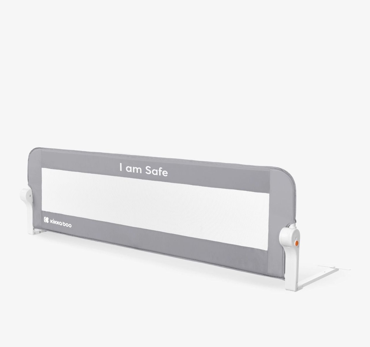 Kikka Boo I am safe zaštitna ogradica za krevetac 150cm Grey