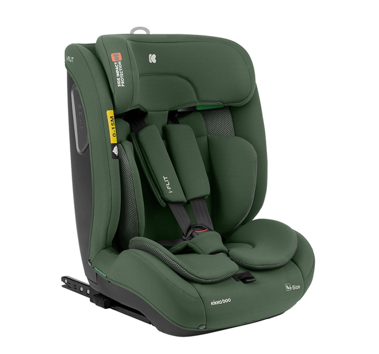 Kikka Boo i-Flit Isofix i-Size auto sedište za decu 76-150cm Army Green