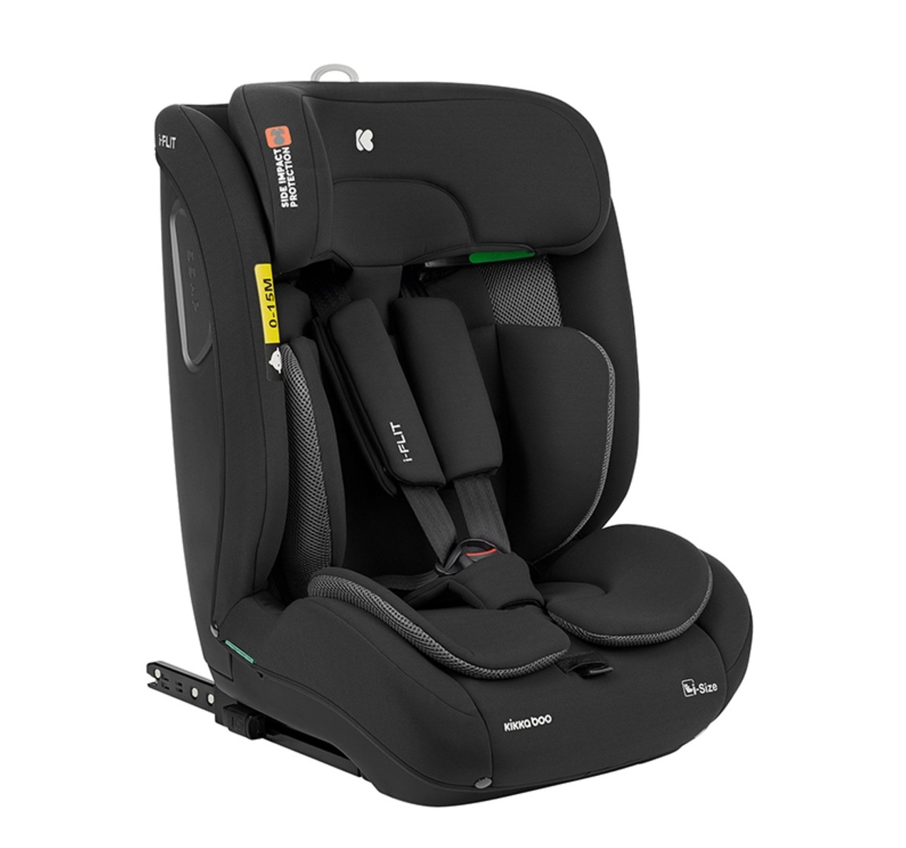 Kikka Boo i-Flit Isofix i-Size auto sedište za decu 76-150cm Black