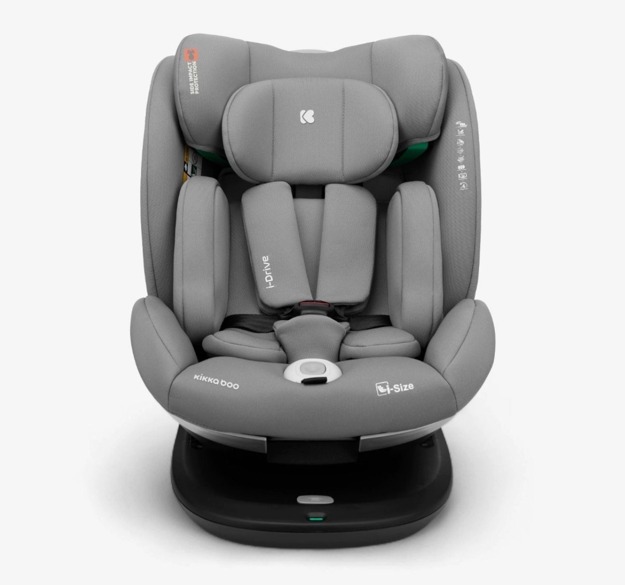 Kikka Boo i-Drive auto sediste za bebe od 40-150cm svetlo sivo jpg3 Happy kids